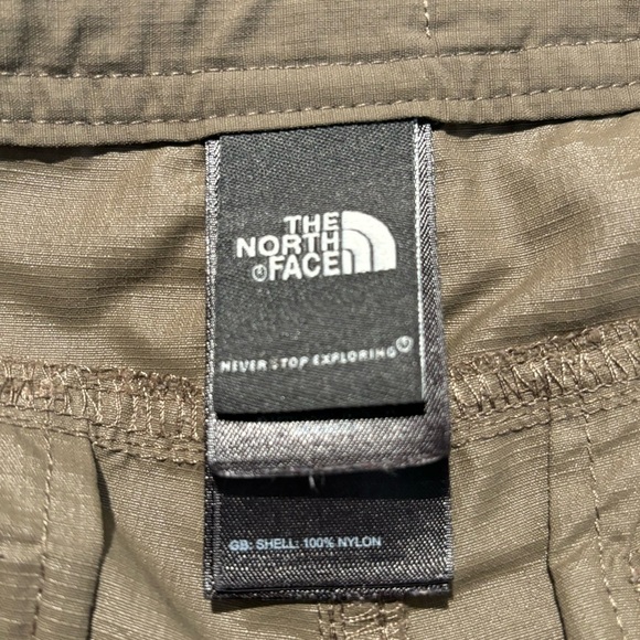 THE NORTH FACE Sz 10 Capri Bermuda Hiking Outdoor Multiple Pockets Drawstring - Picture 6 of 11